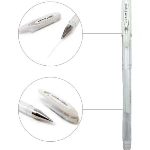 CANETA GEL SIGNO ANGELIC 0.7MM BRANCA 1 UNID. UNI-BALL