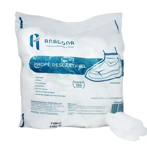 PROPE DESCARTAVEL BRANCA 20G  PCT C/50 PARES- ANADONA