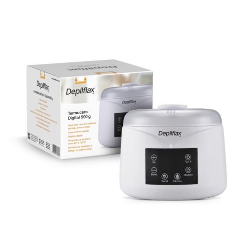 TERMOCERA COM VISOR DE TEMPERATURA DIGITAL 500GR DEPILFLAX