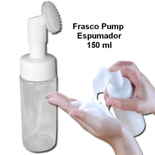 FRASCO PUMP ESPUMADOR PARA SKIN CARE 150 ML (IMP) UN NTFLEX
