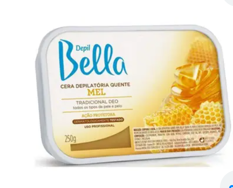 CERA DEPILATORIA QUENTE MEL 250G - DEPIL BELLA