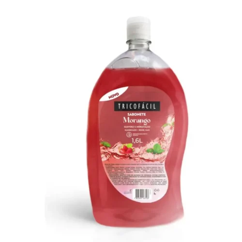 SABONETE LIQUIDO MORANGO 1,6 LT TRICOFACIL/ HIDRAMAIS