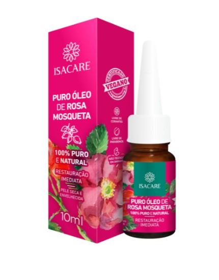 OLEO 100 DE ROSA MOSQUETA NATURAL 10ML ISACARE