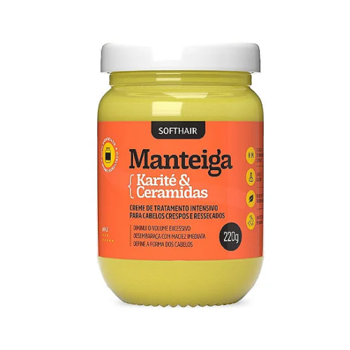 CREME TRATAMENTO MANTEIGA DE KARITE E CERAMIDAS 220ML