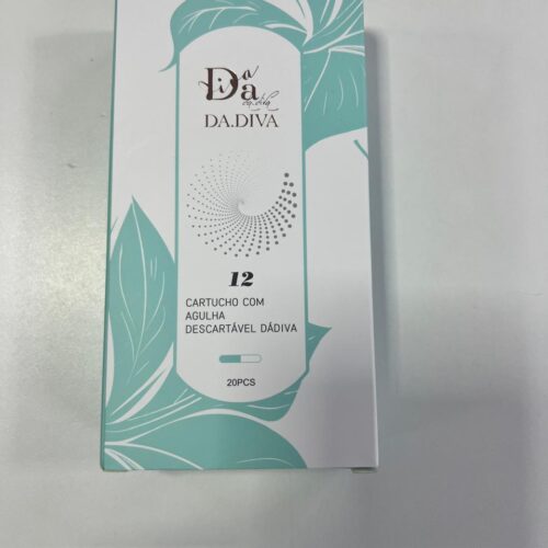 CARTUCHO DESCARTAVEL DA.DIVA DERMAPEN 12 PONTAS C/ANVISA 20 UNIDADES