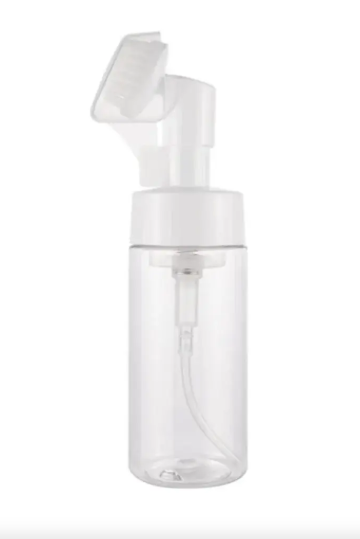 FRASCO PLASTICO ESPUMADOR PUMP COM ESCOVINHA 100 ML