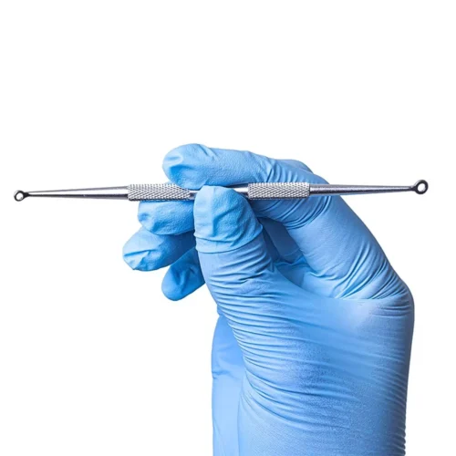 CURETA EXTRATOR DE CRAVOS AÇO INOX PONTA CIRCULAR-C6262 SANTA CLARA