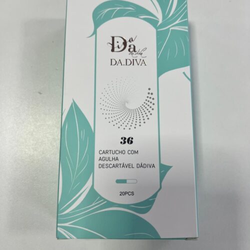 CARTUCHO DESCARTAVEL DA.DIVA DERMAPEN 36 PONTAS C/ANVISA 20 UNIDADES