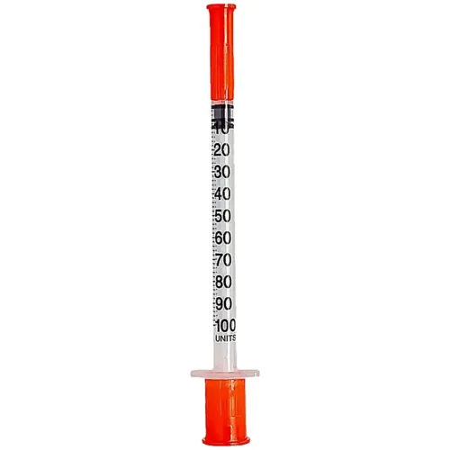 SERINGA INSULINA 1,0ML AGULHA 8MMX0.30MM -30G 1 UN-C3723 UNIQMED