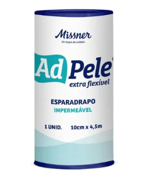ESPARADRAPO IMPERMEAVEL BRANCO 10CM X 4,5M - ADPELE