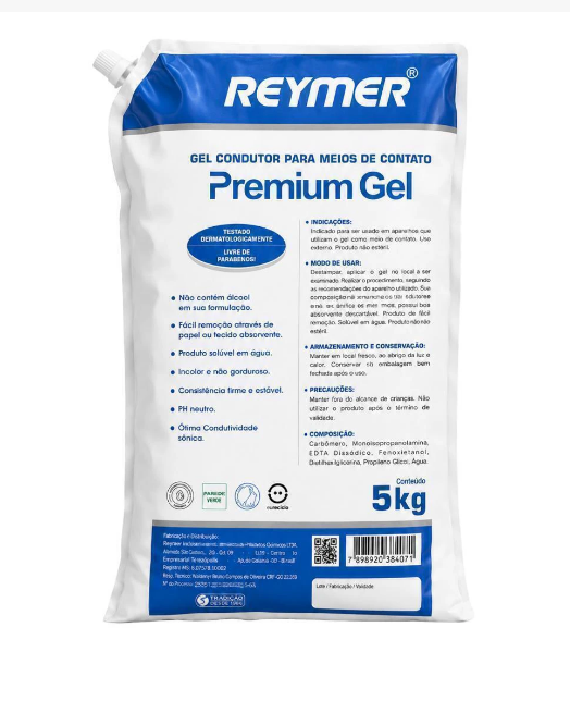 GEL CONDUTOR PREMIUM GEL BAG 5KG - REYMER