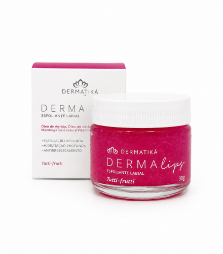 ESFOLIANTE LABIAL HIDRATANTE DERMA LIPS 30G DERMATIKA
