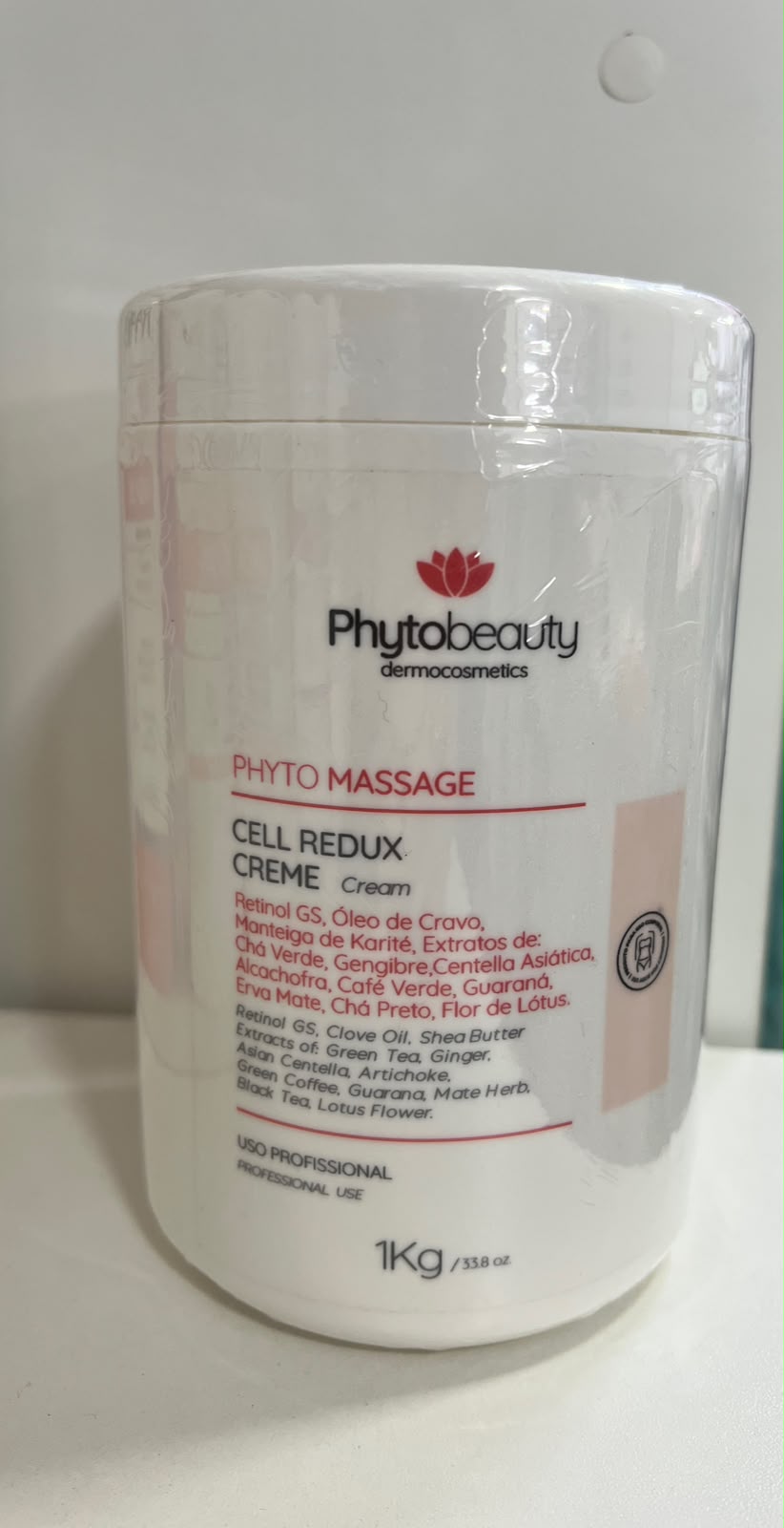 CREME MASSAGEM CELL REDUX 1 KG PHYTOBEAUTY