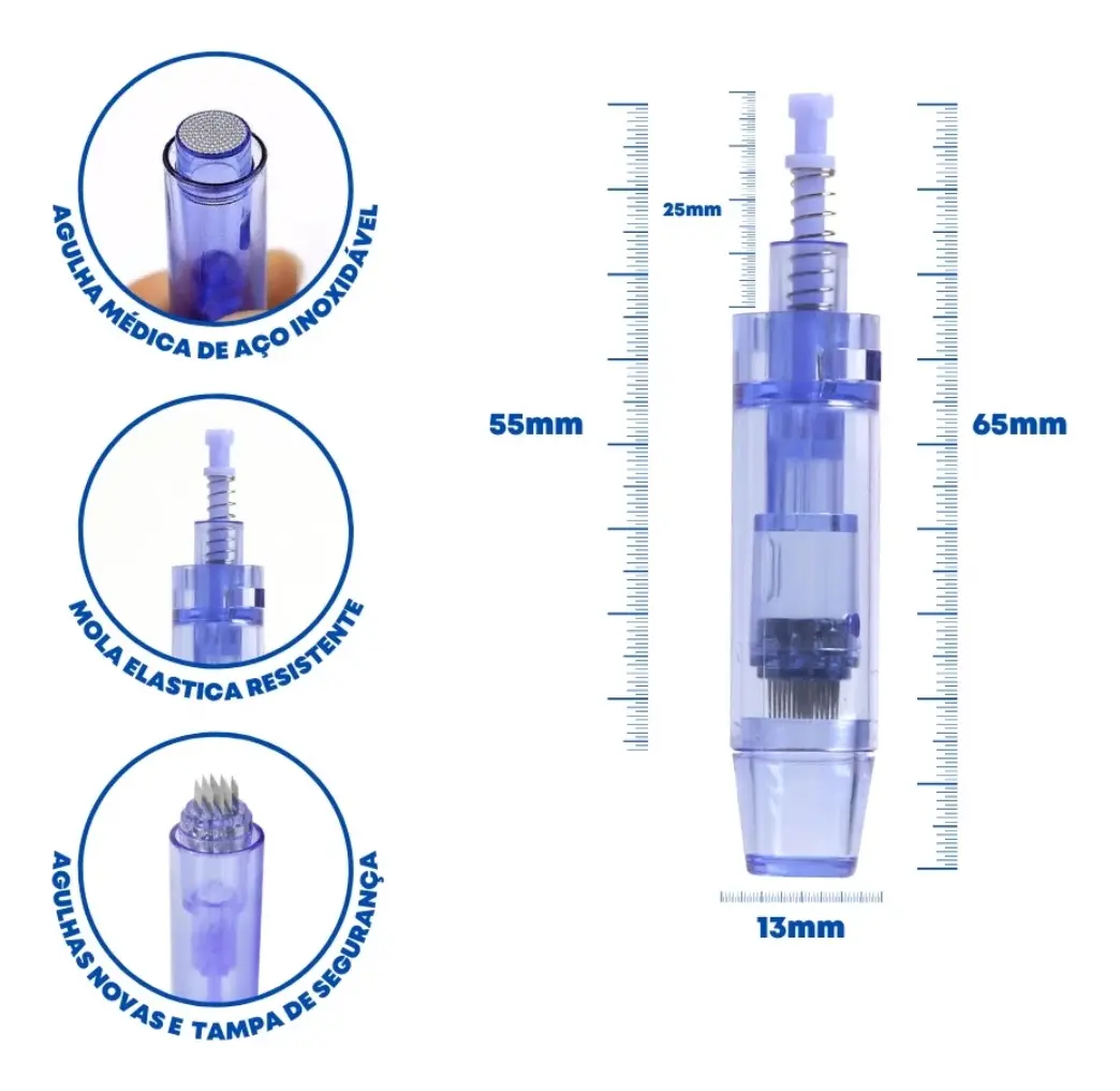 CARTUCHO NANO DERMAPEN- MELINE 1 UNIDADE