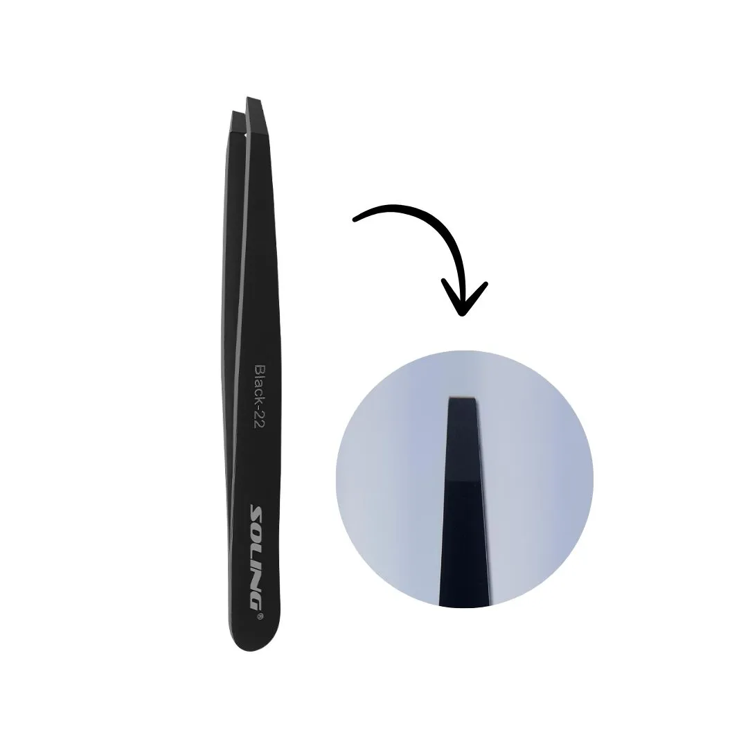 PINÇA RETA BLACK-22 PRESTIGE COLLECTION BLISTER REF 362 SOLING